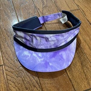 Lululemon Purple Tie-Dye Adjustable Fast Pace Women's Visor